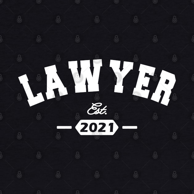 Lawyer - Lawyer Est. 2021 by KC Happy Shop
